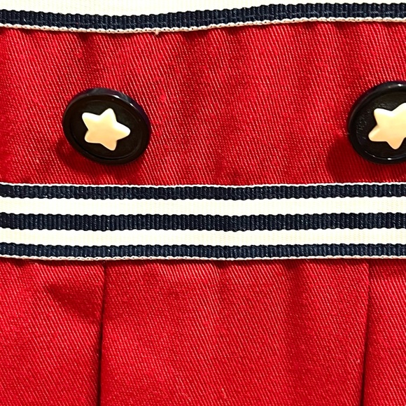 Vintage dress red navy white rare editions 12/14? - Picture 8 of 8